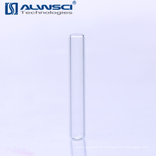 Venta al por mayor de bajo volumen de vidrio de fondo plano 250ul insertar para viales de 2 ml